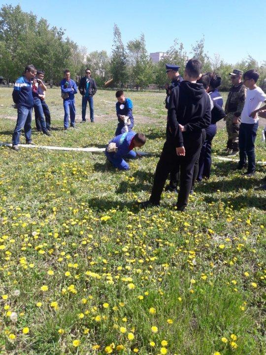 Городской слёт Дружин Юных Пожарных