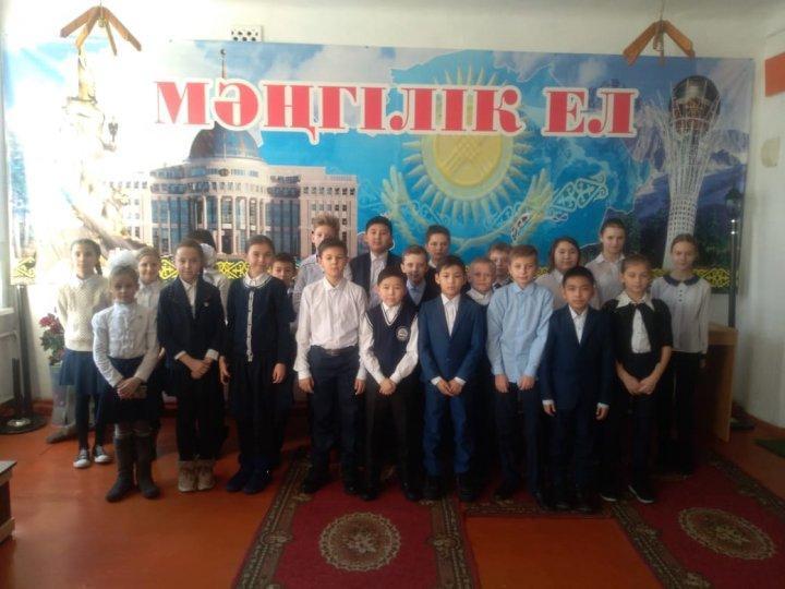 Классные часы в рамках празднования Дня Независимости Республики Казахстан